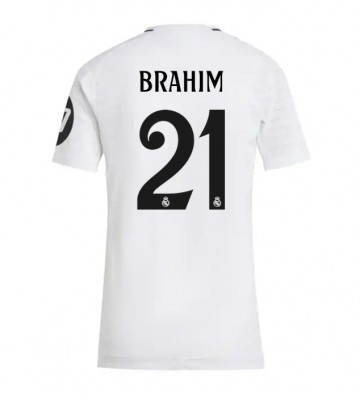 Real Madrid Brahim Diaz #21 Hemmatröja Kvinnor 2024-25 Kortärmad